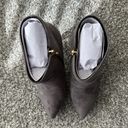 NWB! Suede Gray Ankle Boots Photo 8