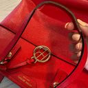 Henri Bendel Bright Red Hobo Crossbody Bag Photo 7