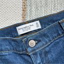 Abercrombie & Fitch  The 90’s Straight Ultra High Rise Dark Wash Jeans 31 / 12S Photo 10