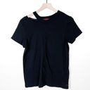 n:philanthropy  Harlow BFF Distressed Short Sleeve Tee in Black Photo 5