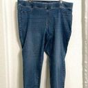 Lane Bryant  Womens Denim Jeggings High Waist Pull On Stretch Skinny Plus Size 26 Photo 0