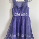 Disney  Fairytale Weddings Purple Tulle Embroidered Dress Princess Fairycore Photo 1