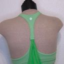 Lululemon Practice Freely Lime Green Tank Top Size 6 Photo 6