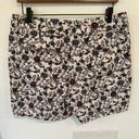 The Loft  Floral Linen/Cotton Blend Shorts 6in Inseam Size 6 Photo 1