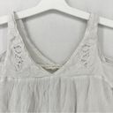 LA Hearts  Cold Shoulder Blouse Lace Woman’s Medium White Photo 1