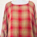 CP Shades  oversized cotton Plaid Tunic‎ blouse top Size XS Photo 5