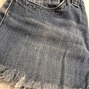 Roxy  Skinny Fit Cutoff Raw Hem Fringe Shorts Light Wash 1 Photo 6