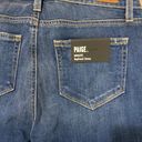 Paige  Brigette Boyfriend Skinny Jeans Emmett Destructed Distressed Blue NEW 25 Photo 7