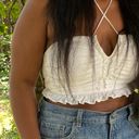 idem Ditto White Crop Top Photo 3