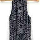 Joie  Silk Geo Print Halter Tie Neck Sleeveless Tank Top Photo 7