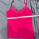 Tommy Hilfiger Super Cute Girly Pink Baby Tank Y2K Style Tommy NWTS XL Photo 3