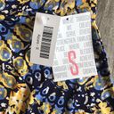 LuLaRoe  Azure Midi Skirt Blue and Yellow Tie Dye Photo 1