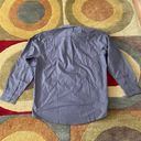 edwards NWOT  Work Uniform Grey Button Down Long Sleeve Shirt Women’s Small Photo 4