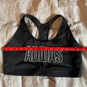 Adidas Black  Sports Bra Photo 2