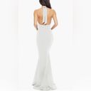 Dress the Population NWOT  Camden Mermaid Hem halter white Gown sz XS Photo 4