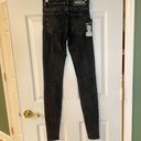 Dr. Denim  Regina Black Distressed Skinny Jean, NWT, Size 24, MSRP $105 Photo 4