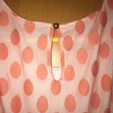 Ultra Pink Little orange flowy polka dot dress Photo 5