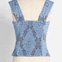 Modcloth  Blue Bandana Print Serene Serenade Tank Top NEW Size 18W Photo 1