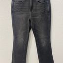 Banana Republic Black Cropped Bootcut Jeans Size 26 Photo 0