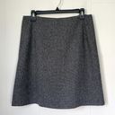 Tahari  Black Tweed Short Pencil Skirt ~ Back Zip Closure ~ Women’s Size 8 Photo 0