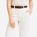 Everlane Antique White Wide Leg Pockets Pants Photo 0