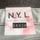 New York Laundry  Vintage High Rise Light Wash Womens Denim Shorts size 13 Photo 10