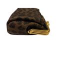 Buxton Coin Purse Leopard Print Double Kiss Lock Animal Travel Vacation Black Photo 5