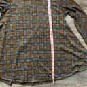 John Mark Black and Yellow Plaid Turtleneck Blouse M Size M Photo 4