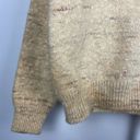 Krass&co Vintage Wills & . Cream Wool Crossover Shawl Collared Pullover Sweater Photo 3