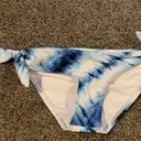 Splendid  Blue Tie Dye Bikini Bottoms Sm Photo 4