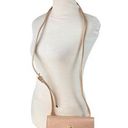 Tahari * Mini Glamper Crossbody Purse Rose Gold Pebbled Vegan Faux Leather Travel Photo 0