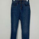 J.Crew  10” Highest Rise Button Fly Skinny Jeans Vintage Cape Wash Size 26 Photo 1