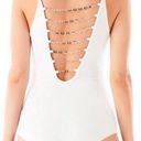 LF HEART CHAIN LADDER BODYSUIT NWOT Photo 3