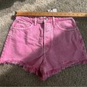 ZARA SALE‼️ NWT  PINK DENIM SHORTS Photo 5