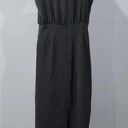 Entro  Black Sleeveless Cowl Neck Midi Dress Size Medium NWT Photo 2