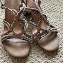 Gibson Latimer Size 8  Suede Reptile Strappy Sandals Photo 10