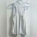 Lululemon  Optic White Tie back Tank Size 6 Photo 1