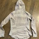 Lululemon  Scuba 3/4 Zip pullover jacket sz 10 Photo 3