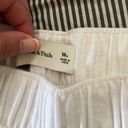 Abercrombie & Fitch  Linen White Ultra High Waisted Shorts Photo 2