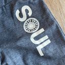 Soul cycle blue with white accents sweatpant joggers Photo 3