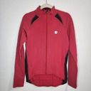 Pearl Izumi  Cycling Athletic Workout Women Medium Full Zip Red Jacket Photo 0