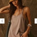 Free People Movement Hot Shot Mini Dress | NWOT | Small | Mocha Latte Photo 1