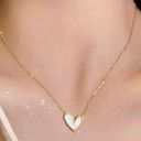 Gold Plated Heart Necklace Photo 0