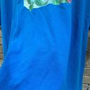 Jerzees Vintage 90s Hummingbird Ladybug Blue  Tag Made In USA Tshirt Size Large Photo 7