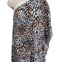 Buddy Love Grace Cheetah One shoulder maxi dress with side slit. Photo 3