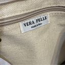 Vera Pelle  Made in Italy Ligth Brown Suede Leather Handbag Photo 7