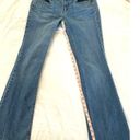 PINK Victoria's Secret Low Rise Flare Bootcut Denim Jeans Women's Size 6 Short Blue Photo 10