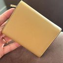 Versace  Leather Vitello Virtus V Tri- Fold Wallet in Caramel Photo 3