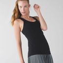 Lululemon NWT  Superb Tank Black Lightweight Racerback Size 10‎ Photo 0