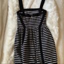 Juicy Couture  Striped Black and White Mink Dress Photo 6